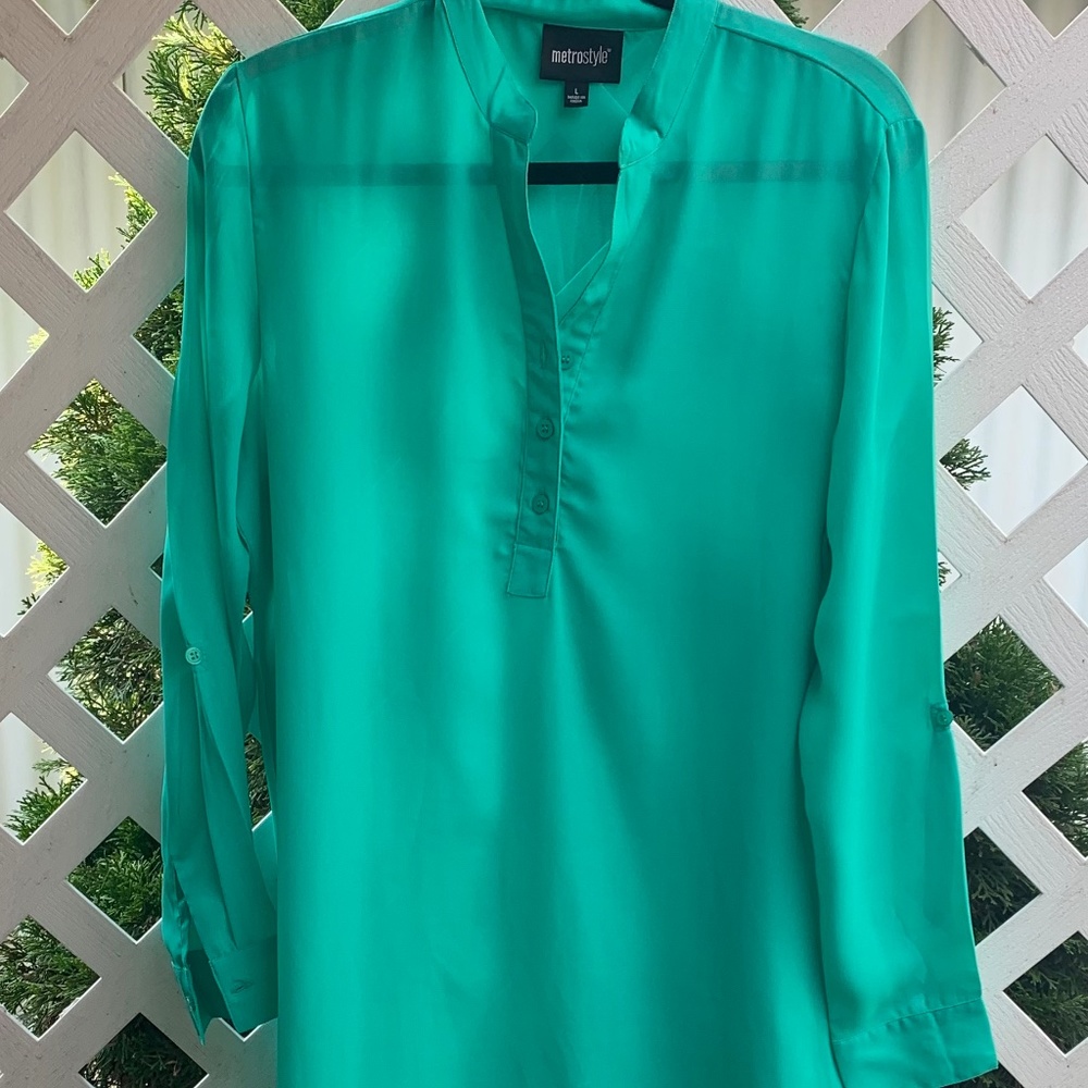 Metro style Long, Shark-bite Tunic